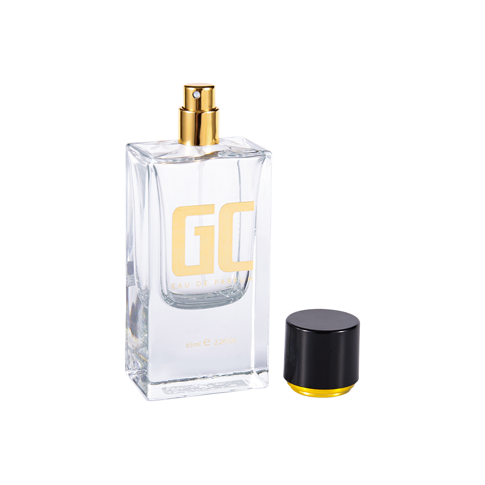 KY1482-WJ2360 Sticlă de 50 ML, rezistentă, ștanțată la cald, cu capac din plastic ASB UV, cilindric