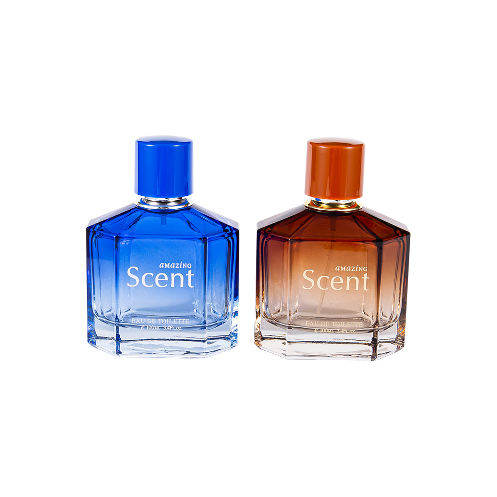 KY1104-WJ2099 Sticla de parfum din sticlă de 100 ml decorativă cu capac de parfum personalizat 0,12 CC