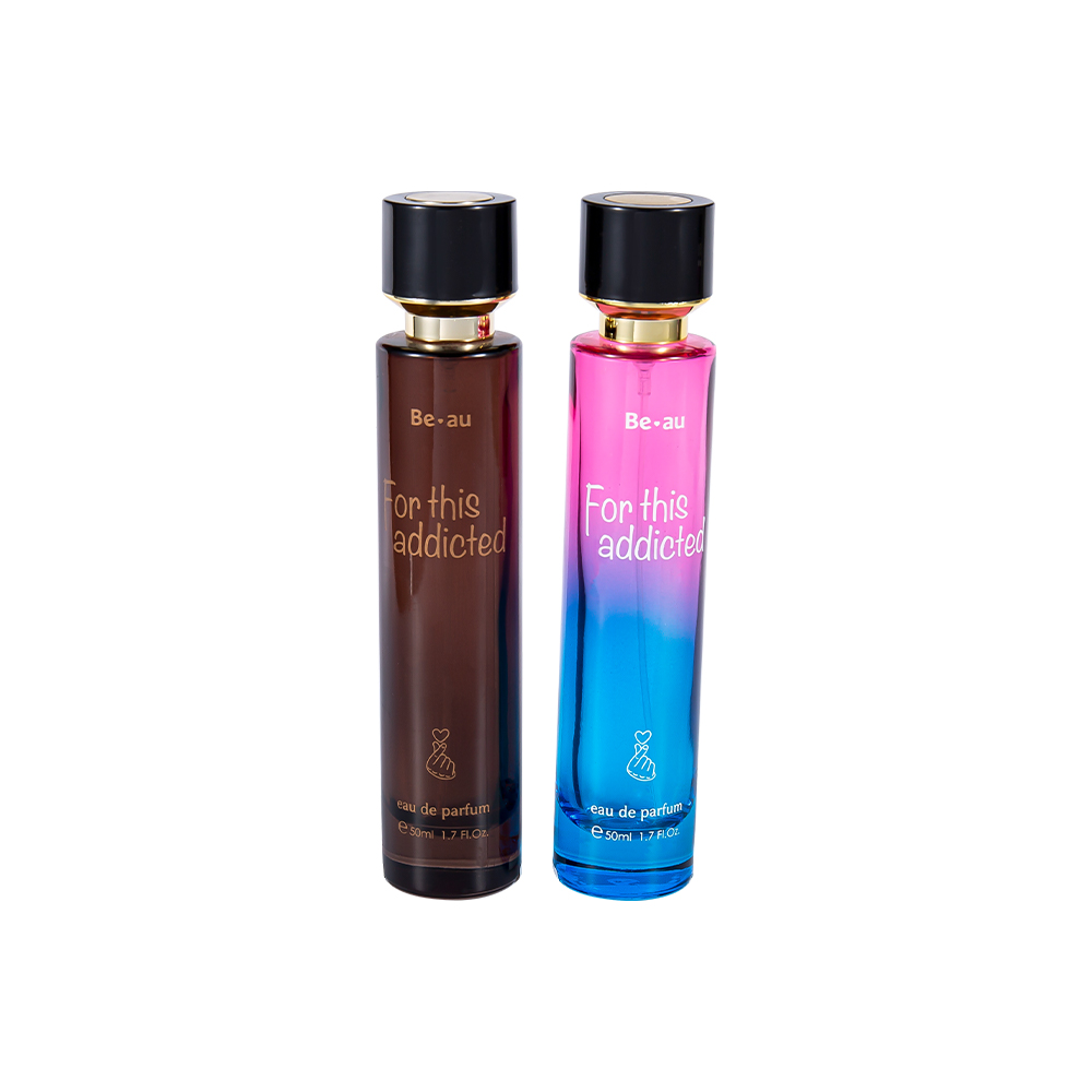GC4468-WJ2390 Set sticle de parfum cilindrice subțire de 50 ml cu capac din plastic