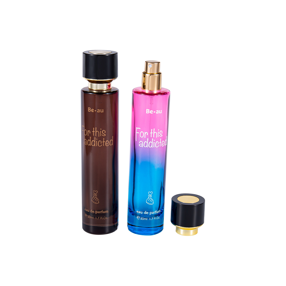 GC4468-WJ2390 Set sticle de parfum cilindrice subțire de 50 ml cu capac din plastic