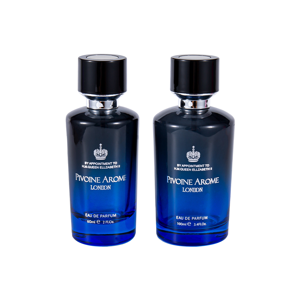 KY1597-WJ2390 Set de sticle de parfum de sticlă de înaltă calitate de 60 ml cu capac de parfum din ABS și PP