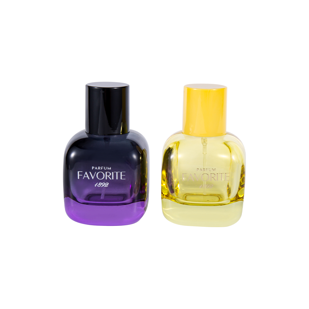 GC4869-WJ2531 Flacon de parfum din sticlă decorativă de 50 ml cu capac din PP, serie cu capacități multiple