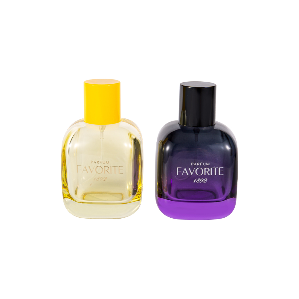 GC4870-WJ2531 Flacon de parfum din sticlă decorativă de 100 ml cu capac din PP, serie cu capacități multiple