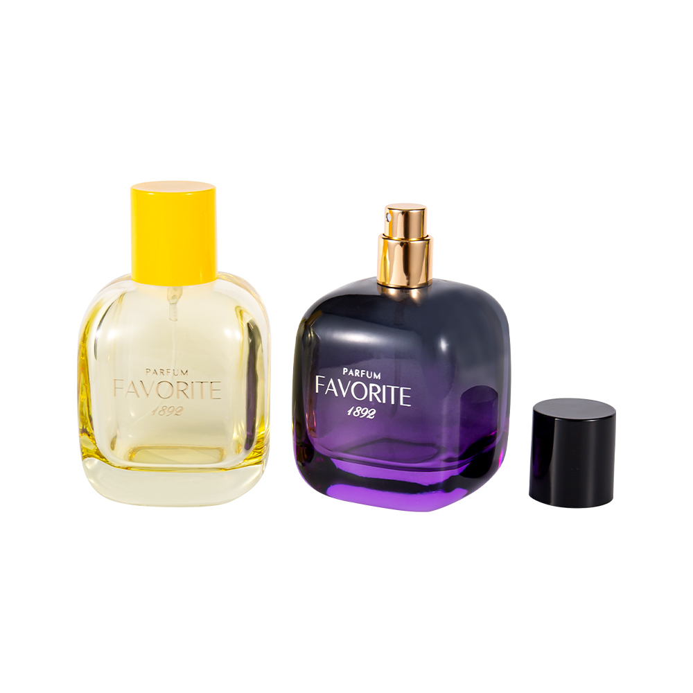 GC4869-WJ2531 Flacon de parfum din sticlă decorativă de 50 ml cu capac din PP, serie cu capacități multiple