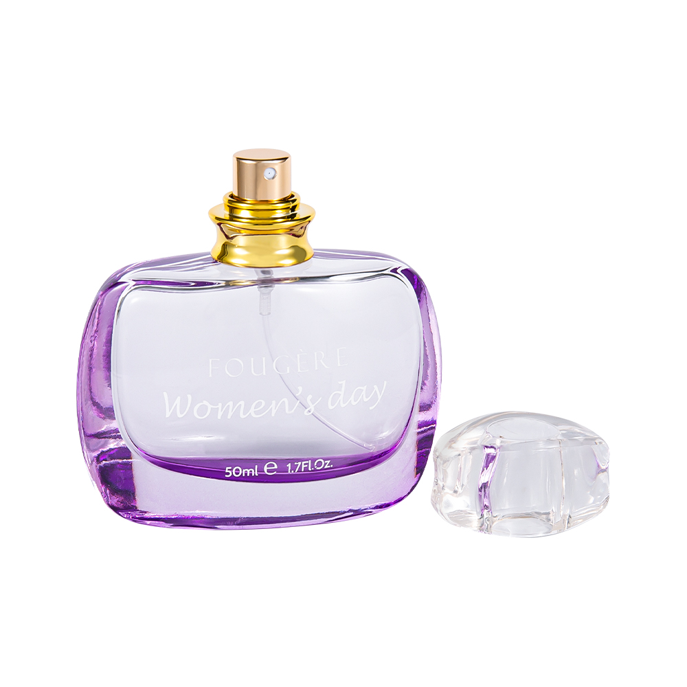 GC3942-WJ3 Set de sticle de parfum din sticlă de 50 ml Capac de parfum SURLYN transparent de lux
